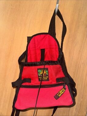 Outward Hound Red Pet Carrier Backpack
Small. Flaw